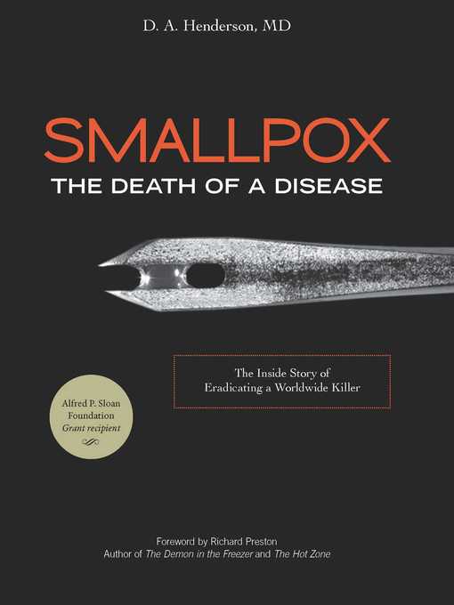 Title details for Smallpox by D. A. Henderson - Available